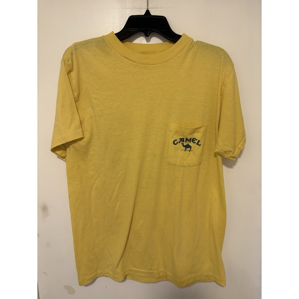 Vintage  Camel Cigarettes Joe Cool Smooth Character Single Stitch TShirt XL